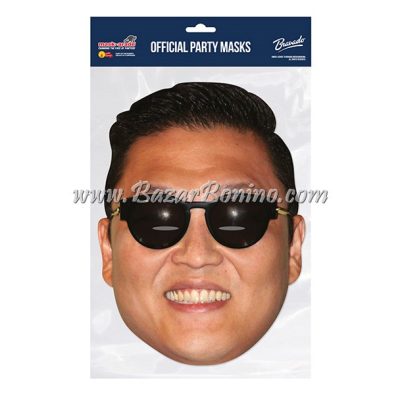 SPSYGS - Maschera Cartoncino Psy Gangnam Style