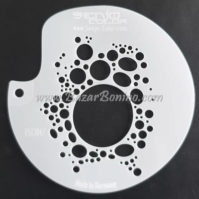 Stencil Schablone Bubbles Senjo-Color - TST2047