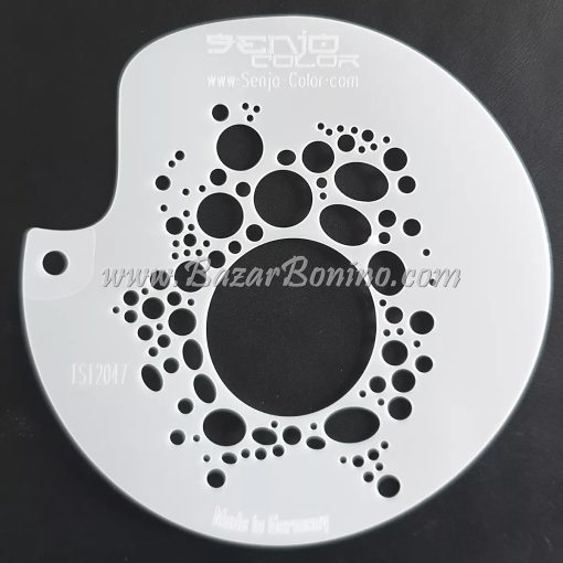Stencil Schablone Bubbles Senjo-Color - TST2047