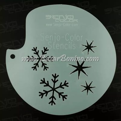 Stencil Snowflake Senjo-Color - TST2029