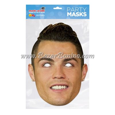 TCRONA - Maschera Cartoncino Cristiano Ronaldo
