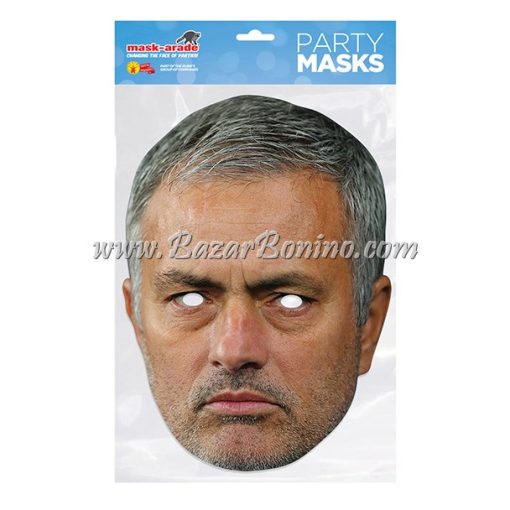 TJMOUR - Maschera Cartoncino Jose Mourinho