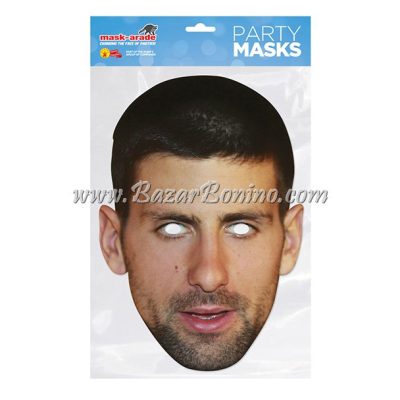 TNDJOK - Maschera Cartoncino Novak Djokovic