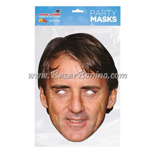 TRMANC - Maschera Cartoncino Roberto Mancini