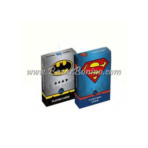 CM0030 - Mazzo carte Cartamundi Batman Superman Duopack