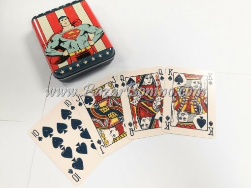 CM0050 - Mazzo carte Cartamundi Superman Tin Box