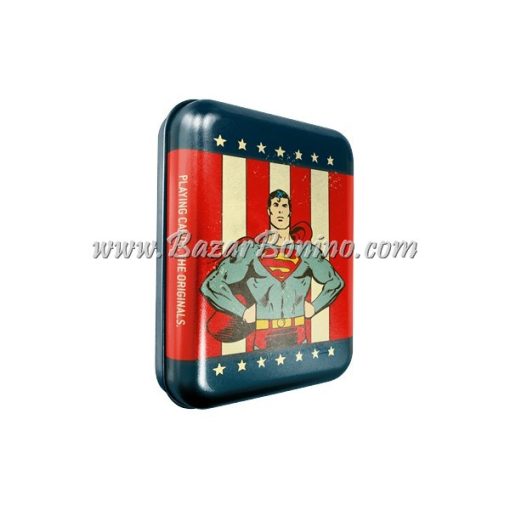 CM0050 - Mazzo carte Cartamundi Superman Tin Box