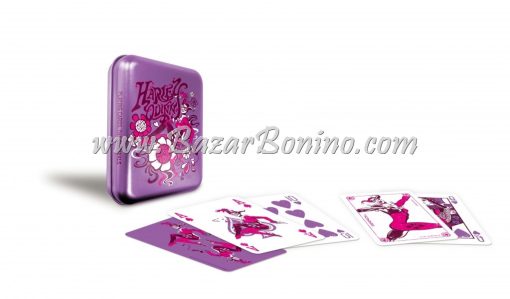 CM0060 - Mazzo carte Cartamundi Harley Quinn Tin Box