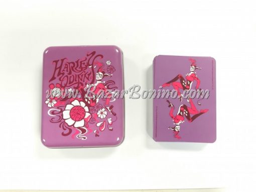 CM0060 - Mazzo carte Cartamundi Harley Quinn Tin Box