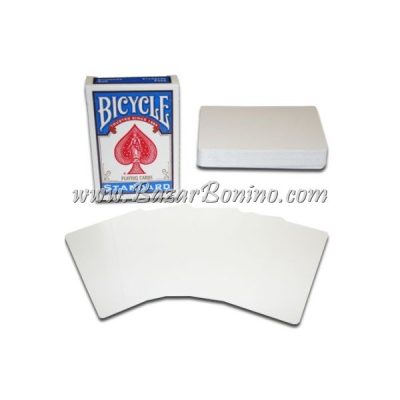 MB0006DFB - Mazzo carte Bicycle Gaff Doppia Faccia Bianca