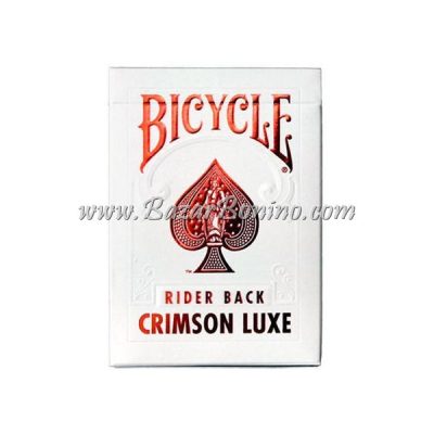 MB0216 - Mazzo Carte Bicycle Metal Lux Red