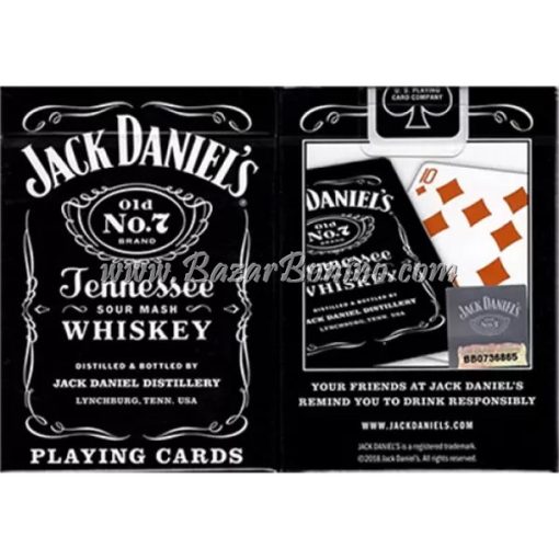 MB0360 - Mazzo Carte Bicycle Jack Daniel's