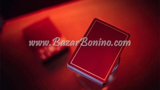 MBC110 - Mazzo Carte Noc Out Red Gold