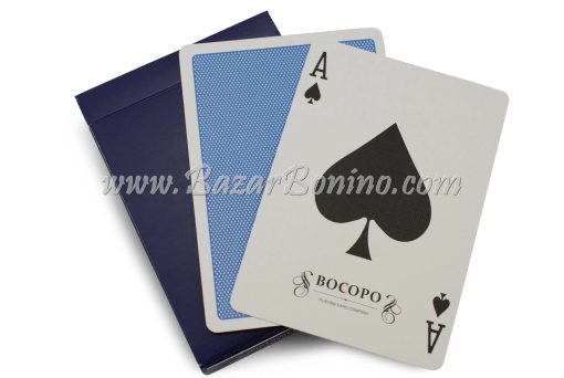 MBO040 - Mazzo Carte Bocopo Blue Steel