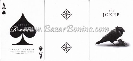 ME30 - Mazzo Carte Ellusionist Madison Rounders White