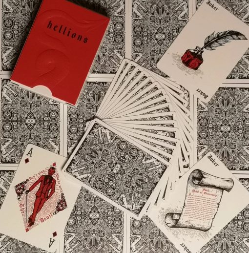 ME65 - Mazzo Carte Ellusionist Madison Hellions V2