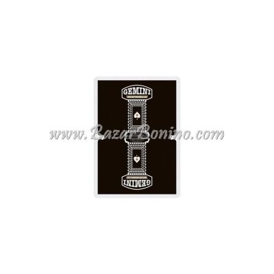 MG030 - Mazzo Carte Gemini Casino Black