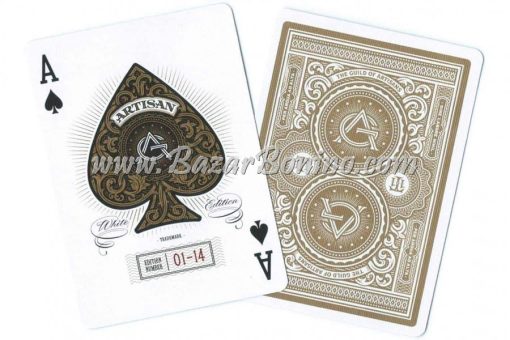 MTY011 - Mazzo Carte Artisan White Deck by Theory 11