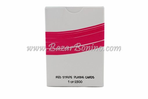 MV0165 - Mazzo Carte Red Stripe