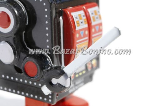 RT0107 - Robot Nero Spada Laser in latta