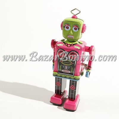 RT0175 - Robot Roberta in latta carica a molla