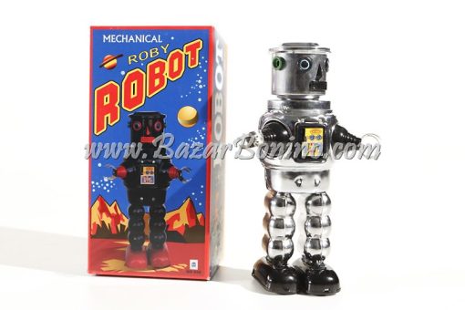 RT0358 - Roby Robot Cromato in latta