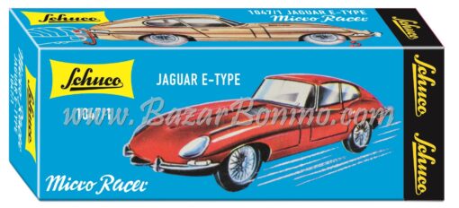 CR0133 - Jaguar E-Type Bluscuro Schuco