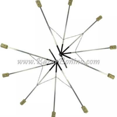 JG3918 - Foldable Fire Fans Set di 2